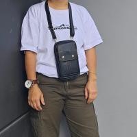 ราคา 2 in 1 กระเป๋าคาดเข็มขัด มีสายสพาย ใส่ของได้เยอะ สายปรับสั้นยาวได้ หนังPU กันน้ำอย่างดี แบรนด์แท้ WOLVES ORIGINAL 100 (20627793308)