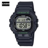 ราคา Velashop นาฬิกาข้อมือผู้ชายคาสิโอ ดิจิตอล Casio Standard Digital สายเรซิ่นสีดำ กรอบสีดำ รุ่น WS 1400H 1AVDF WS 1400H 1A WS 1400H (19549788138)