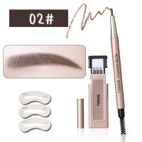 ราคา Fashion Brow Nature ดินสอเขียนคิ้วโนโวกันน้ำ แถมไส้ดินสอกับบล็อคคิ้ว NOVO No 5146 (20765931109)
