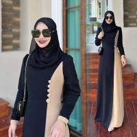 ราคา เดรสมุสลิม ชุดมุสลิม เดรสอิสลาม เดรสออกงานมุสลิม (16364661163)