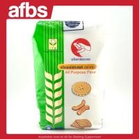 ราคา AFBS TFM All Purpose Flour 1 kg 1101082 TFM แป้งอเนกประสงค์ ตรากบ แป้งสาลี แป้งสาลีสำหรับทำขนมและอาหาร เช่น พาย ปาท่องโก๋ โดนัทเค้ก โรตี ขนมเปี๊ยะ บะหมี่ (19845791271)