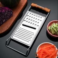 ราคา Handheld Slicer Kitchen Gadget Stainless Steel Zester Cheese Grater Lemon Zester Grater (20423973528)