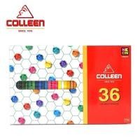ราคา PPKK สีไม้ COLLEEN สีไม้คอลลีน 12สี 24สี 36สี 48สี 60สี ของแท้ 100 ทั้งสองหัว หัวเดียว พร้อมส่งทุกขนาด (15306667981)