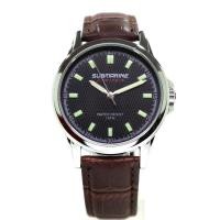 ราคา ใหม่ล่าสุด นาฬิกาข้อมือชาย US SUBMARINE กันน้ำ 3 เข็ม ตัวเรือนเหล็ก สายหนังแท้ ส่งไว ส่งเร็ว (20956005451)