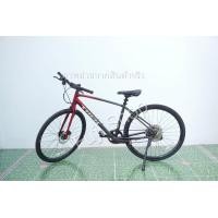 ราคา จักรยานไฮบริดญี่ปุ่น ล้อ 700 mm มีเกียร์ อลูมิเนียม Disc Brake TREK FX 4 สีแดง จักรยานมือสอง (20699721692)