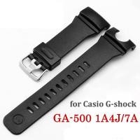 ราคา สายนาฬิกาซิลิโคนสำหรับ Casio G Shock GA 500 1A4J 7A สายรัดข้อมือชายยางสร้อยข้อมือผู้ชายนาฬิกาข้อมือ Ga500 (19835167675)