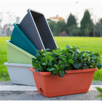 ราคา กระถางต้นไม้ พลาสติก สำหรับปลูกผัก ปลูกต้นไม้ 2 ขนาด 5010 (20619721848)