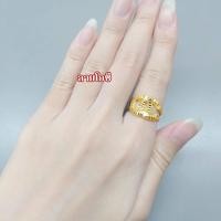 ราคา แหวนทองแท้ 1 สลึง ไซซ์ 50 ทองคำแท้ 96 5 เลือกลายได้ GOLDEN99 (20660682626)