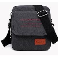 ราคา C E กระเป๋าสะพายข้าง กระเป๋าผู้ชาย แฟชั่นญี่ปุ่น ย้อนยุค ผ้าแคนวาส พร้อมส่งจากไทย B729 (20484518603)