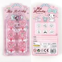 ราคา ตัวปั๊มลายการ์ตูน Sanrio 6ชิ้น พวงกุญแจอคริลิค เครื่องเขียน ตราปั๊ม (20331431078)