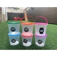 ราคา ถังกลมคอแห้งชุด6ใบ 1 ลิตร มีฝาเจาะรู คละสี (17486875007)