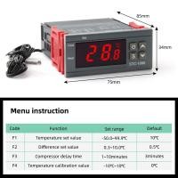 ราคา STC 1000 Elitech ตัวควบคุมอุณหภูมิเครื่องฟักไข่ควบคุมอุณหภูมิอัจฉริยะสำหรับตู้ฟักไข่ถังน้ำตู้เย็น (13541632304)