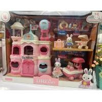 ราคา ของเล่น ของเล่นเด็ก บ้านกระต่าย ของเล่นปราสาทเจ้าหญิง บ้านกังหันลม กระต่ายซิลวาเนี่ยน no 6689 (20499487977)