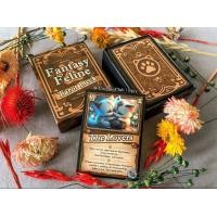 ราคา Fantasy Feline Tarot ไพ่ยิปซีแท้ขอบทองพร้อมคำคีย์เวิร์ด ไพ่แท้ลดราคา ไพ่ยิปซี ไพ่ทาโร่ต์ ไพ่ออราเคิล Tarot Oracle (21030624381)