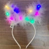 ราคา ที่คาดผม มีไฟรูปโบว์ หูกระต่าย ไฟกระพริบได้ (16503242833)