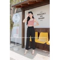 ราคา รุ่น N2 กางเกงผ้านาโนฮานาโกะ ขากระบอกเล็ก ตะขอหน้าซิปหน้า เอวสูง พร้อมส่ง S 2XL มีเก็บปลายทางนะคะ (19263718183)