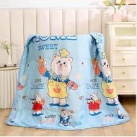 ราคา ผ้าห่มเด็ก ผ้าห่ม ผ้าห่มใยไหม รุ่นบาง ใช้ได้ทุกฤดูกาล ผ้านุ่มห่มสบาย ผ้านวมเด็ก ผ้าห่มลายการ์ตูน ผ้าห่มผ้าฝ้าย (20706673109)