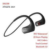 ราคา Dacom ชุดหูฟังบลูทูธกันน้ำสำหรับ IPX7กีฬาชุดหูฟังไร้สาย G93 20ชั่วโมงสำหรับการวิ่ง AAC (16599703626)