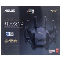 ราคา 0 ASUS ROUTER เราเตอร์ Asus Network RT AX89X AX6000 Dual Band WiFi 6 802 11ax Interface IEEE 802 11 a b g n ac ax Lan Wan 1 x 10 Gbps portLan 8 x 1 Gbps ports Wan 1 x 1 Gbps portWarranty3Years (206980