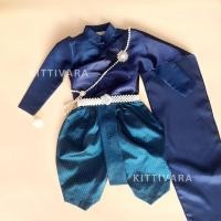 ราคา ธีรตี ชุดไทยเด็ก แบรนด์ Kittivara งานตัด คุณภาพสูง ชุดไทยเด็กหญิง ชุดเซ็ตสีแดง โจงกระเบน การะเกด ละครไทย บุพเพสันนิวาส (18029704983)