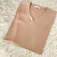 ราคา Jarika shop เสื้อยืดคอวีสีพื้น งานป้าย Jarika 02 (20980003545)