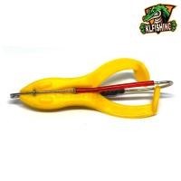 ราคา ถูกสุด กบตีนเตะ SNIPER เบ็ดทางเดียว การ์ดกันสวะ เตะจิ๋วแก้คัน เบ็ดทางเดียว โครงลวด คันไม้คันมือ ขนาด 7 ซม น้ำหนัก 11 กรัม กบตีนเตะถูกๆ (17509476243)