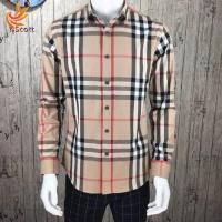 ราคา SCOTT เสื้อเชิ้ตลายสก็อตสำหรับผู้ชายเสื้อเชิ้ตแขนยาว Burberry เสื้อคู่ใหม่เสื้อเชิ๊ตแขนยาวเสื้อลายสก็อตแบบลำลองธุรกิจของผู้ชาย (12831587623)