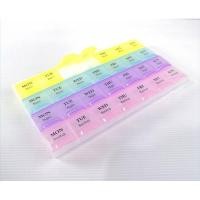 ราคา กล่องใส่ยา ระบุวันบนฝากล่อง 21 ช่อง และ 28 ช่อง กล่องใส่ยา ตลับใส่ยา กล่องแบ่งยา กล่องบรรจุยา ตลับใส่ลูกปัด (14576241573)