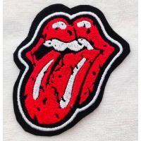 ราคา อาร์ม ตัวรีด ตัวรีดติดเสื้อ อาร์มติดเสื้อ patch embroidery วงดนตรี ลาย โรลลิ้ง สโตน Rolling Stone Band Sticker สติ๊กเกอร์ สำหรับตกแต่งเสื้อผ้า (19667445168)