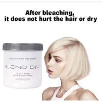 ราคา BLOND DIVAผงฟอกผม ชุดฟอกผมขาว ผงฟอกสีผม เปลี่ยนสีผมง่าย เป็นธรรมชาติ ไม่ทำร้ายเส้นผม (20035306061)