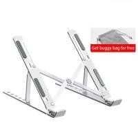 ราคา Ohhoแท่นพับแบบพกพาแท็บเล็ตแล็ปท็อปฐานขาตั้งเย็นลงสำหรับโน้ตบุ๊ค โน้ตบุ๊คที่ยึดคอมพิวเตอร์ Portable Folding Stand Laptop Tablet Base Cooler Stand Holder For Notebooks (9509998109)