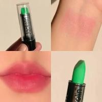 ราคา ลิปเขียว Jackelin ลิปเปลี่ยนสีติดทนนาน แท้100 (19544611496)