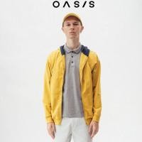 ราคา OASIS เสื้อกันหนาว เสื้อแขนยาว เสื้อแจ็คเก็ต ฮูด เนื้อผ้า cotton 100 รุ่น MJK 1843 สีดำ เทา เขียว เหลือง (20800486185)
