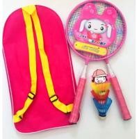 ราคา ไม้แบดมินตันกลางแจ้งสำหรับเด็กนักเรียนชั้นประถมศึกษาแม่และเด็กแบบโต้ตอบแร็กเกตของเล่นเด็ก (18411700677)