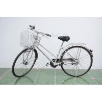 ราคา จักรยานแม่บ้านญี่ปุ่น ล้อ 27 นิ้ว มีเกียร์ Panasonic สีเงิน จักรยานมือสอง (20099236032)
