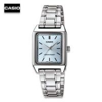 ราคา Velashop นาฬิกาข้อมือผู้หญิงคาสิโอ Casio สายสเตนเลส สีเงิน หน้าฟ้า หน้าปัดสี่เหลี่ยม รุ่น LTP V007D 2EUDF LTP V007D 2E LTP V007D (5397386)