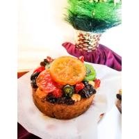 ราคา Fruit cake 400 450g ฟรุตเค้กผลไม้ หน้าแน่น ไส้แน่นๆ หมักเหล้ารัม (11367081535)