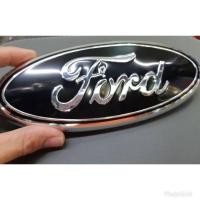 ราคา โลโก้ ford ขนาด 18 cm สีดำเงิน (3902220505)