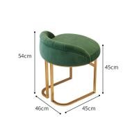 ราคา GoodLuck เก้าอี้ร้านกาแฟ โมเดิร์น นั่งทำทำงาน เก้าอี้อาหาร ขาทอง ch147 (20126343174)