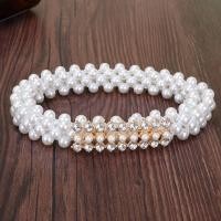 ราคา 28 36 นิ้วสุภาพสตรีมุกเอวยืดเข็มขัด เข็มขัดมุก เข็มขัด โซ่แฟชั่นเข็มขัดยางยืด (6060756048)