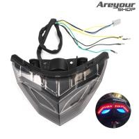ราคา Areyourshop ไฟท้ายไฟเลี้ยวเบรคหลังสำหรับ KAWASAKI Ninja 250 300 2013 2017 (21018292900)