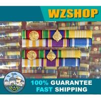 ราคา แพรแถบย่อพร้อมตัวติดเครื่องราช ประดับชุดข้าราชการ แบบ 2 แถว (9023351752)