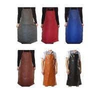 ราคา ผ้ากันเปื้อนหนัง PU กันน้ำได้ 100 1 กระเป๋า แบบคล้องคอมัดด้านหลัง จากห้างหรู ผ้ากันเปื้อนหนังแบบหนา คละสีคละลาย (436818786)