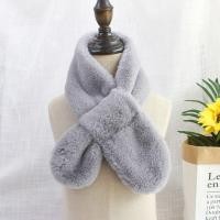 ราคา XIAHU ตุ๊กตาขนกระต่ายปลอม ผ้าพันคอแบบไขว้ หนาขึ้น สีทึบทึบ ผ้าพันคอตัดผ้าพันคอ น่ารักน่ารักๆ ที่คลุมไหล่ เด็กผู้ชายเด็กผู้ชาย (20381192141)