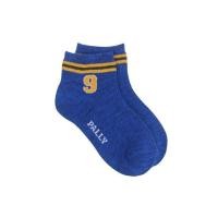 ราคา Pally ถุงเท้าแฟชั่นเด็ก ข้อสั้น ลาย Old School Size 3 6 Dark Russet เลข 3 6547 (16439980830)