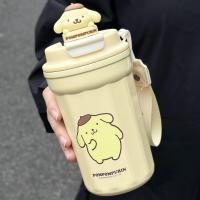 ราคา Kawaii ขวดน้ำ แก้วเยติลายการ์ตูน sanrio กระบอกน้ำเด็ก Kuromi กระติกน้ำการ์ตูน ลายซานริโอ้ ขวดน้ำเก็บความเย็น (20695067414)