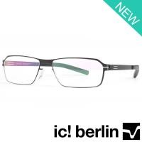 ราคา Ic Berlin ไอซี เบอร์ลิน แว่นตา รุ่น 039 C 1 สีดำ Model Bata Chrome วัสดุ สแตนเลส Stainless Steel กรอบ เต็ม Full frame กว้าง w 140 mm ขา ข้อต่อไม่ใช้น็อต Joints Not nut เบามาก แฟชั่น Glasses Frame Eyeg