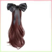 ราคา ร้าน Akula คลิปกรงเล็บหยักหยิกยาวบนต่อผมหางม้าผมต่อผมหางม้าสังเคราะห์สำหรับผู้หญิงหางม้าแฮร์พีชผม (19933027714)