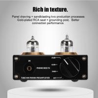 ราคา MM Phono Amplifier DC12V PHONO BOX P4 Gold Plated RCA Panel MM Phono Pre Amplifier Support Analog Input (19415212623)
