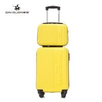 ราคา David Jones กระเป๋าเดินทางขนาด20นิ้วกระเป๋าเดินทางน้ำหนักเบามีปลอกแข็งสปินเนอร์กระเป๋าใส่เครื่องสำอางค์ล็อคดิจิตอลน้ำหนักเบา (20025644050)